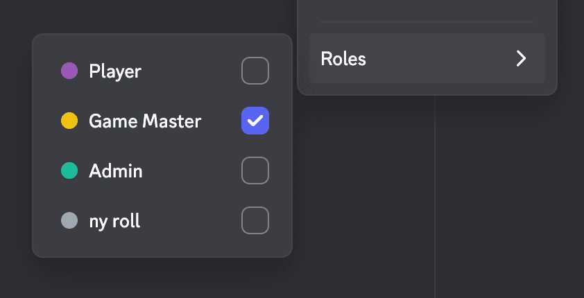 Discord roles assignment